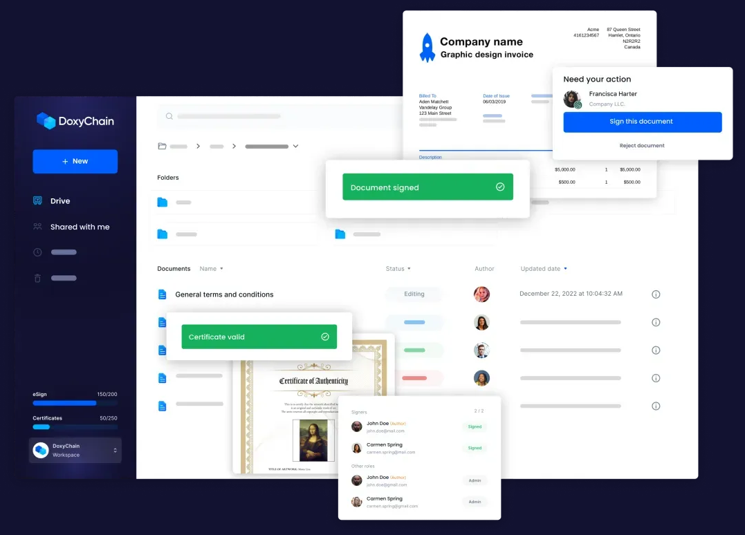 DoxyChain preview