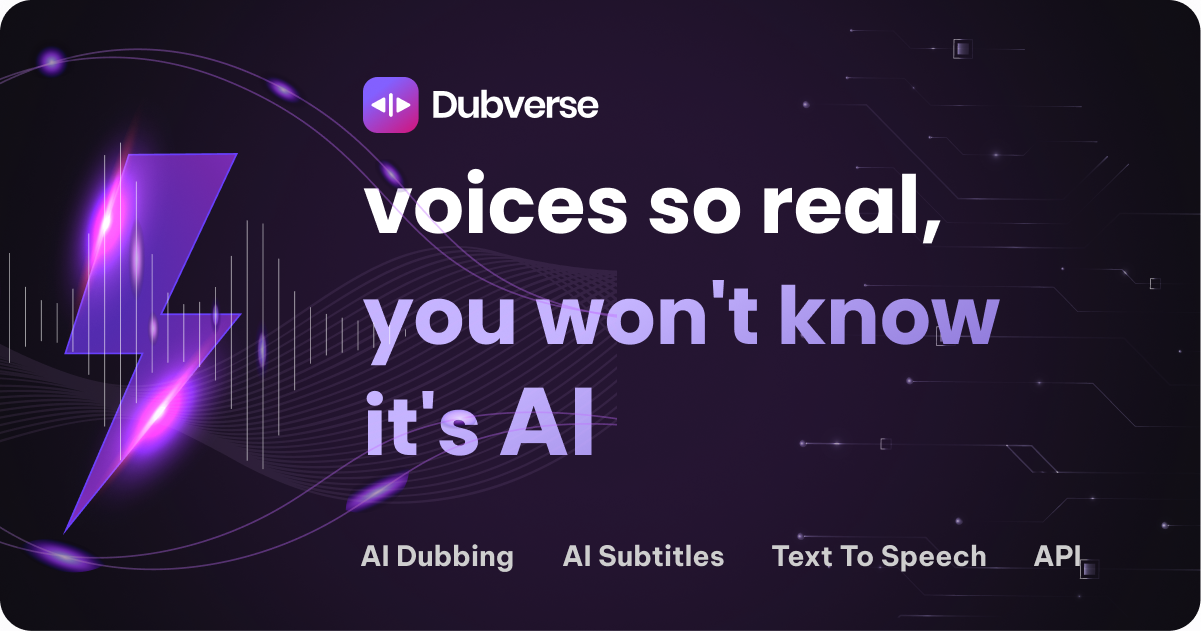 Dubverse preview