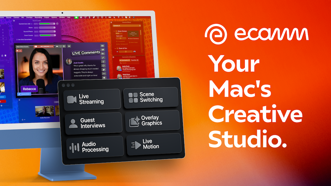 Ecamm Live preview