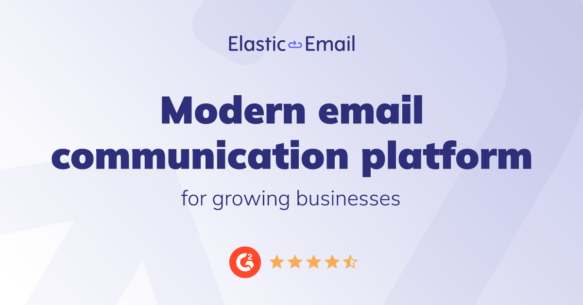 Elastic Email preview