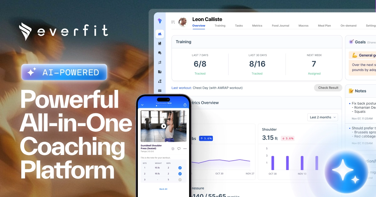 Everfit Coach preview
