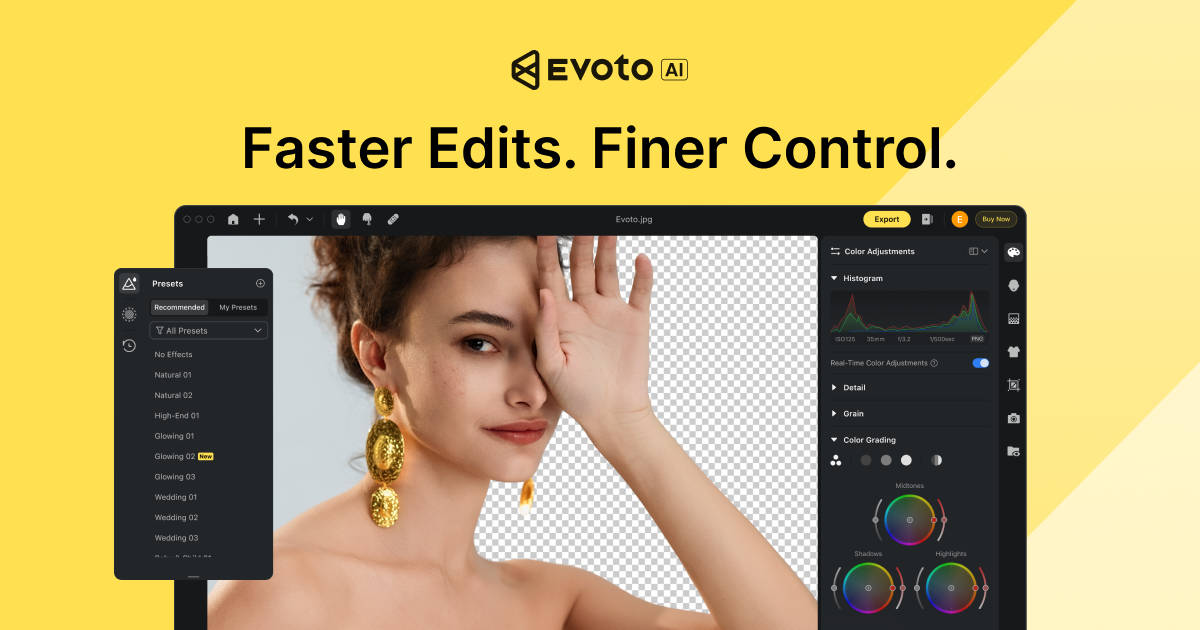 Evoto AI preview