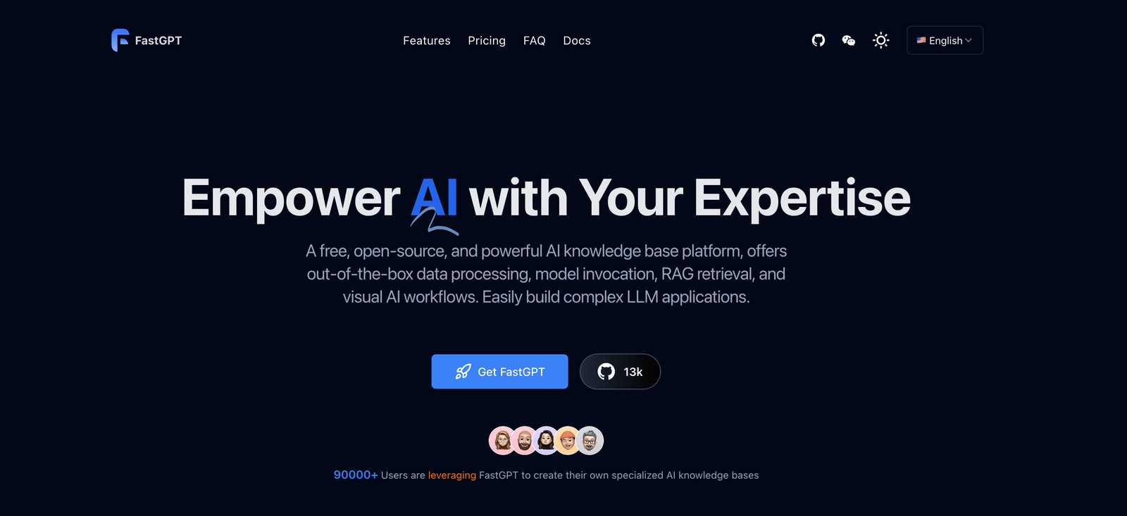 FastGPT preview