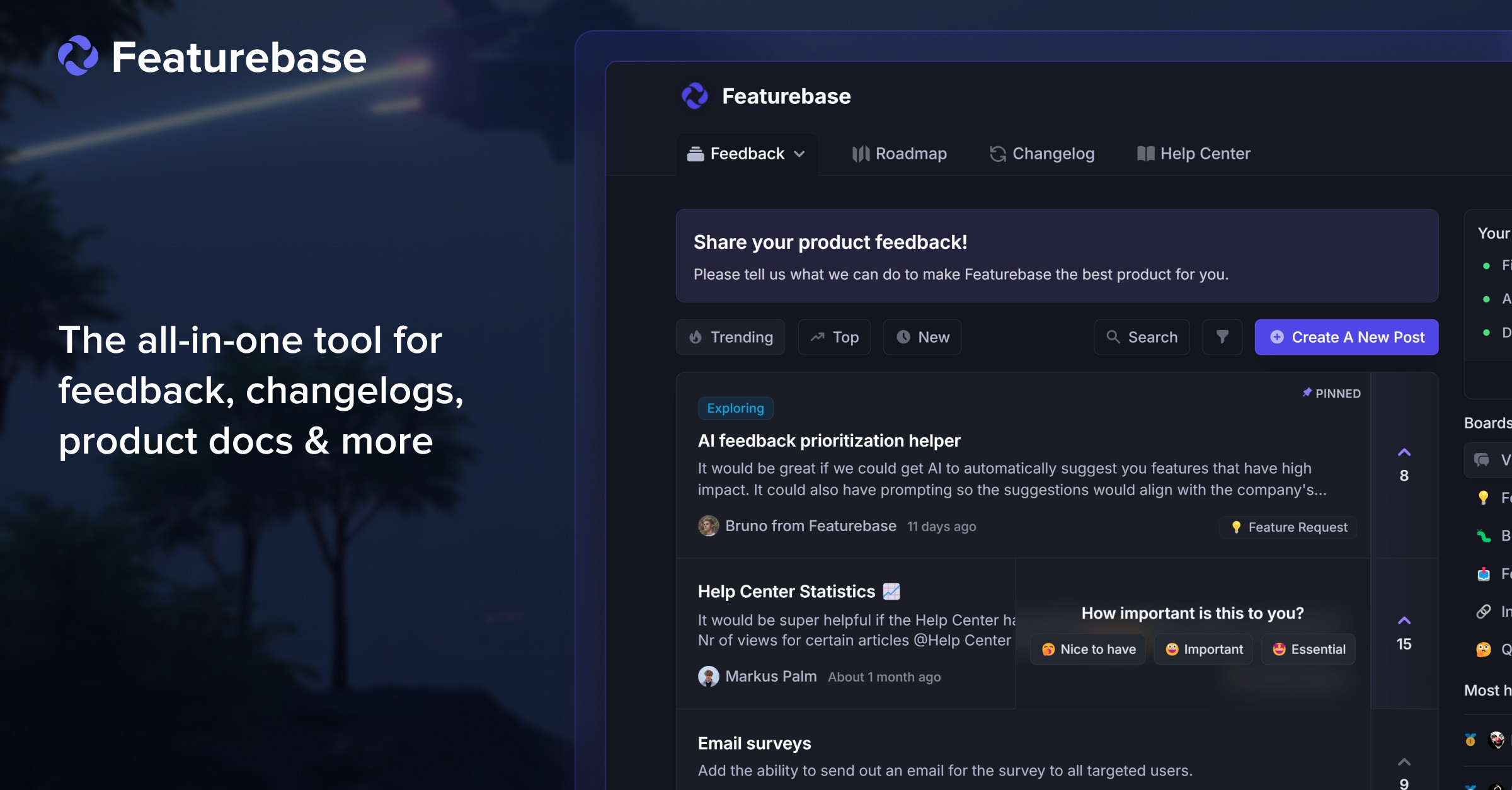FeatureBase preview