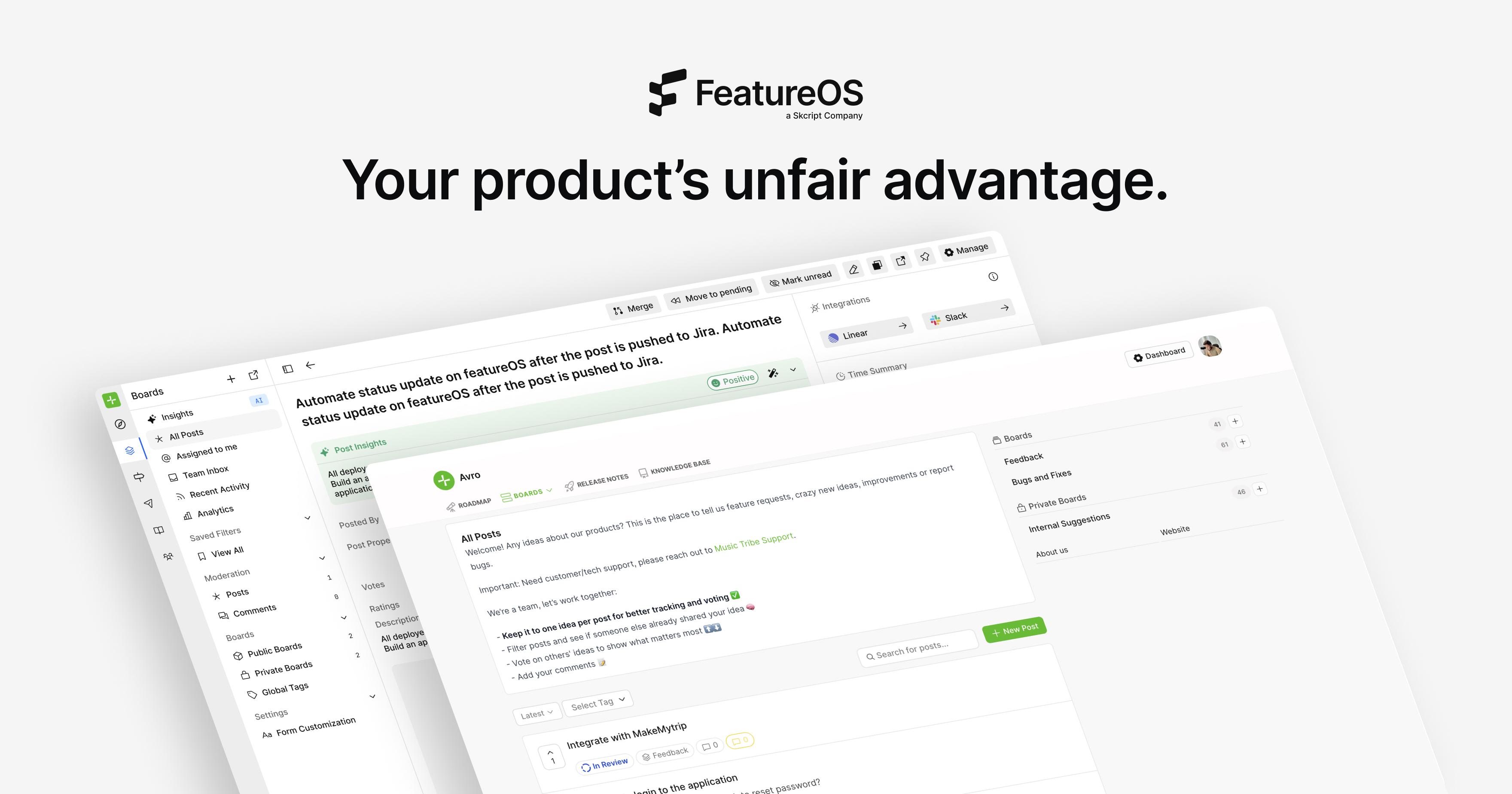 FeatureOS preview