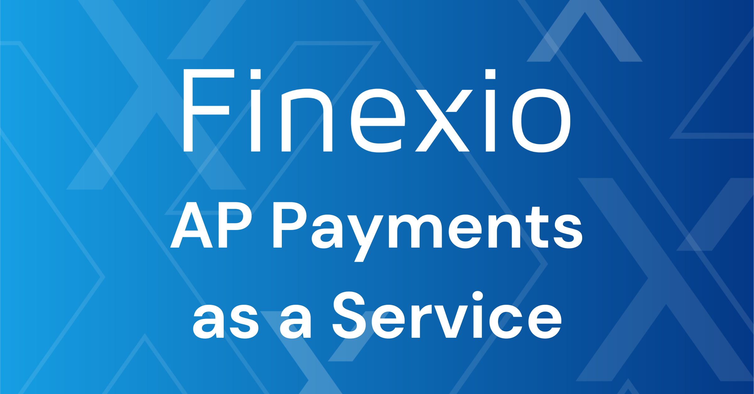 Finexio preview