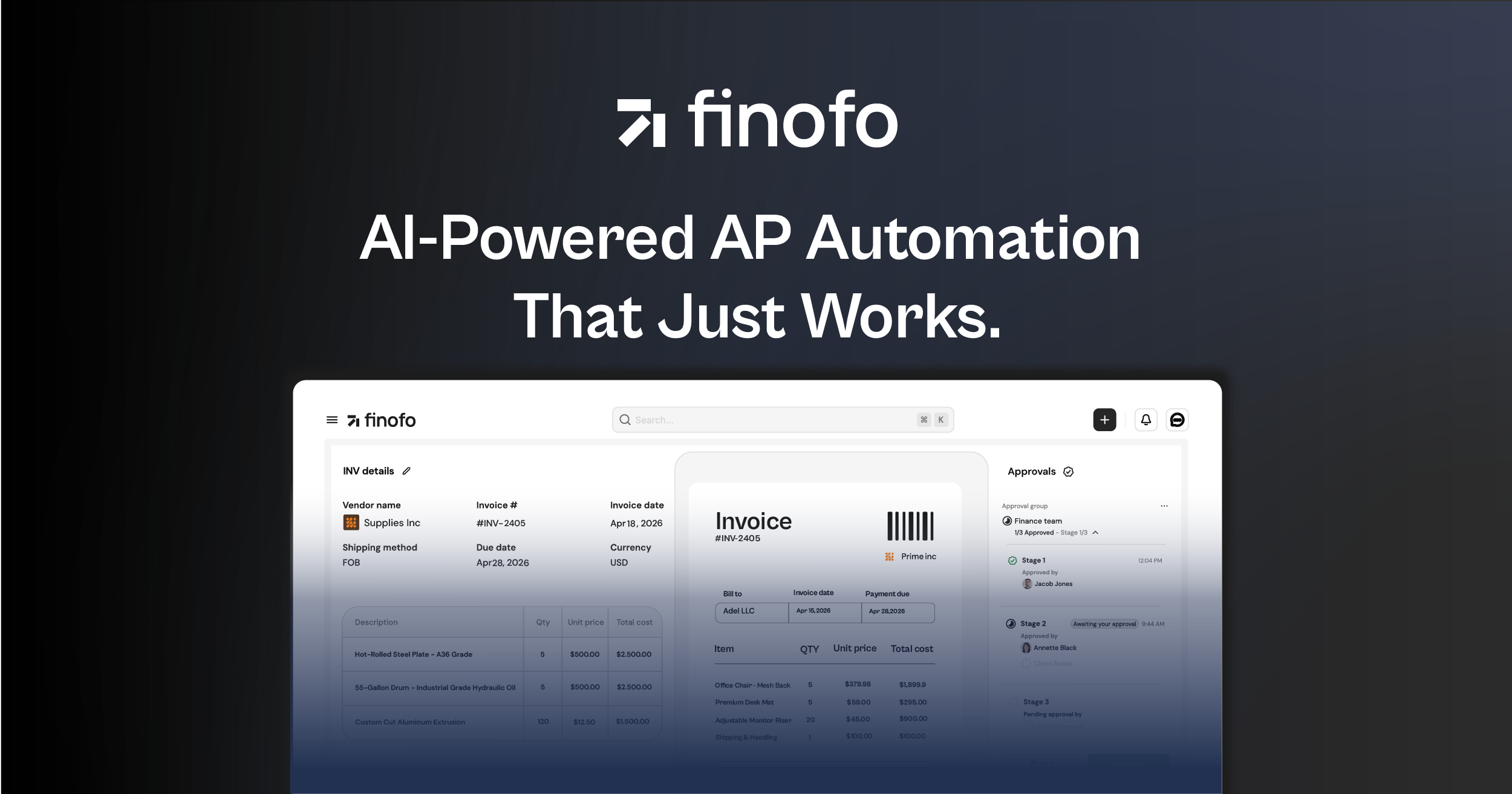 Finofo preview