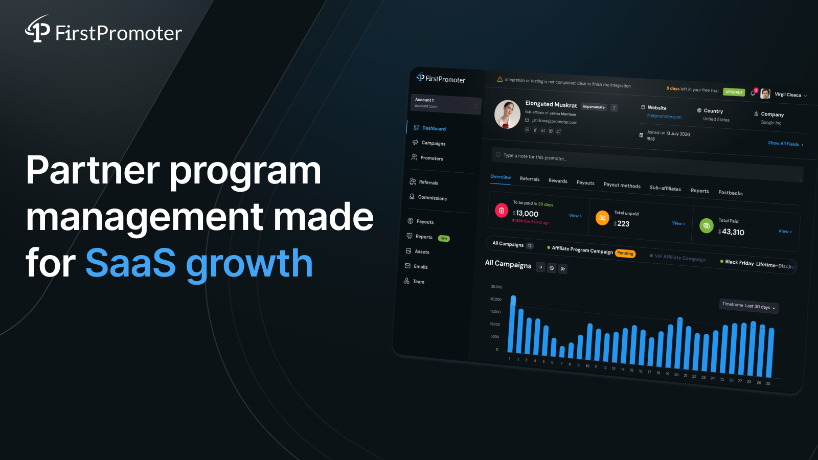 FirstPromoter preview