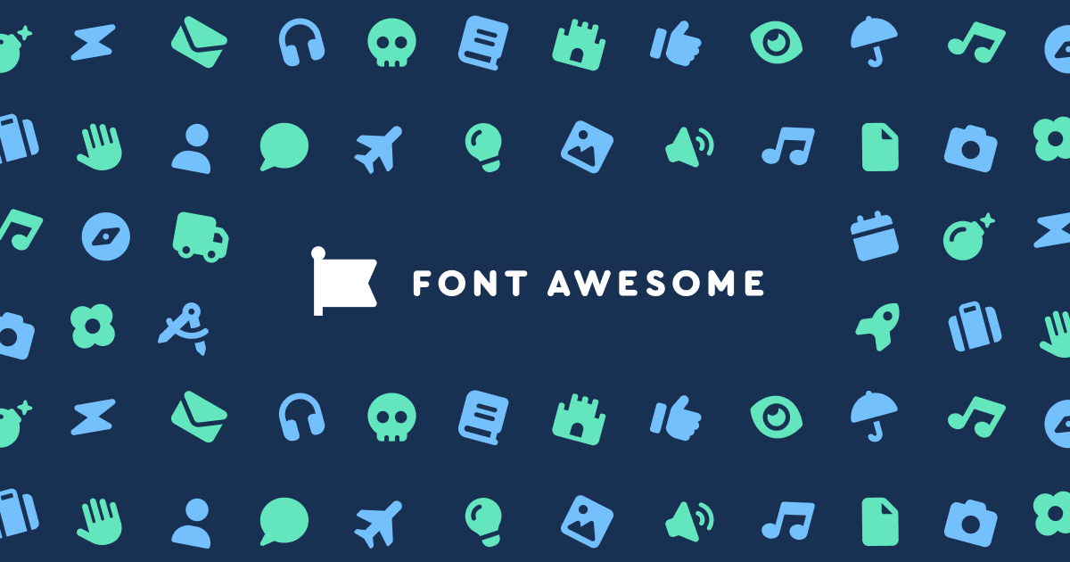 Font Awesome Pro preview