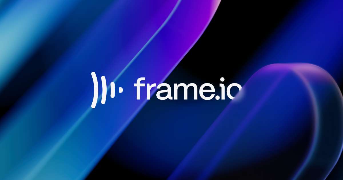Frame.io preview