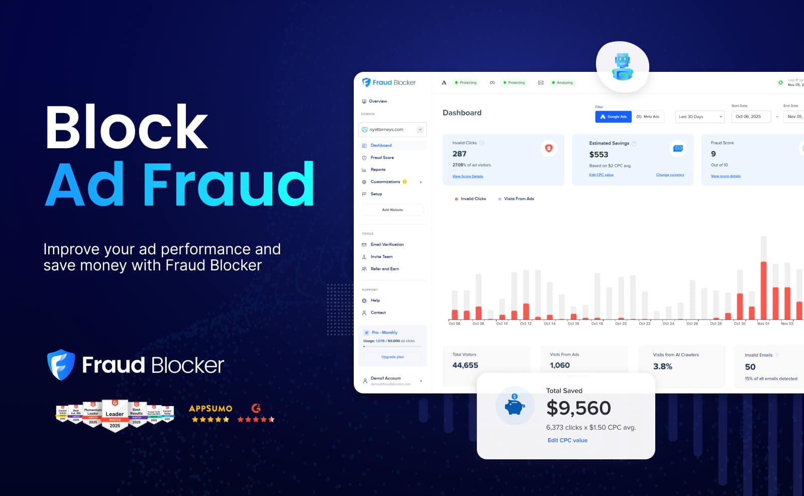 Fraud Blocker preview