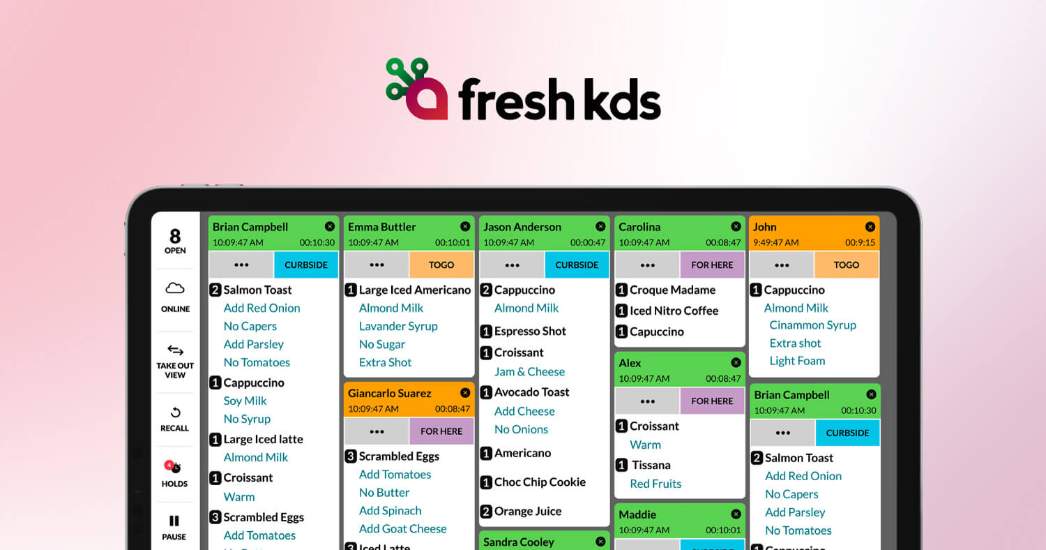 Fresh KDS Food preview