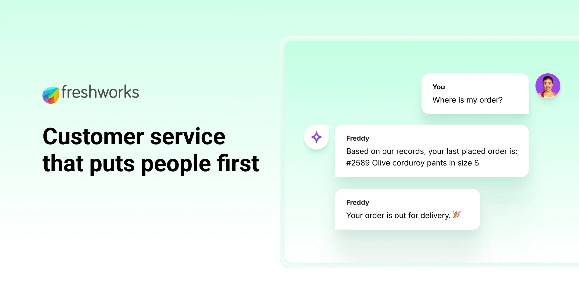 Freshdesk AI preview