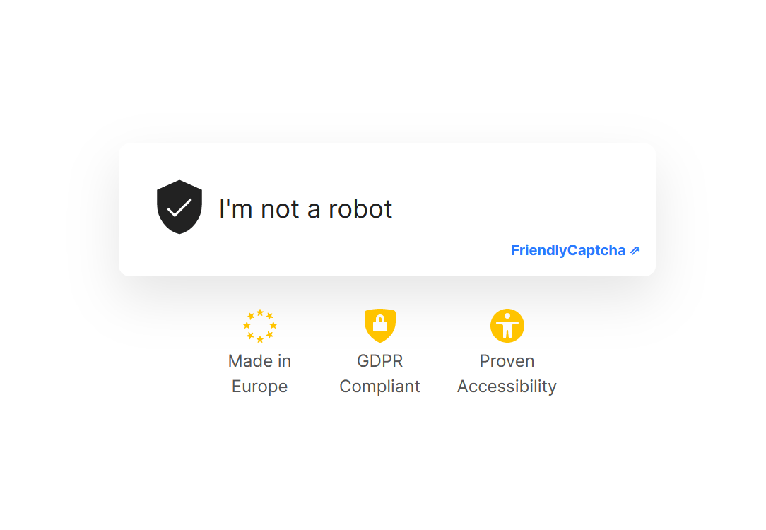Friendly Captcha preview