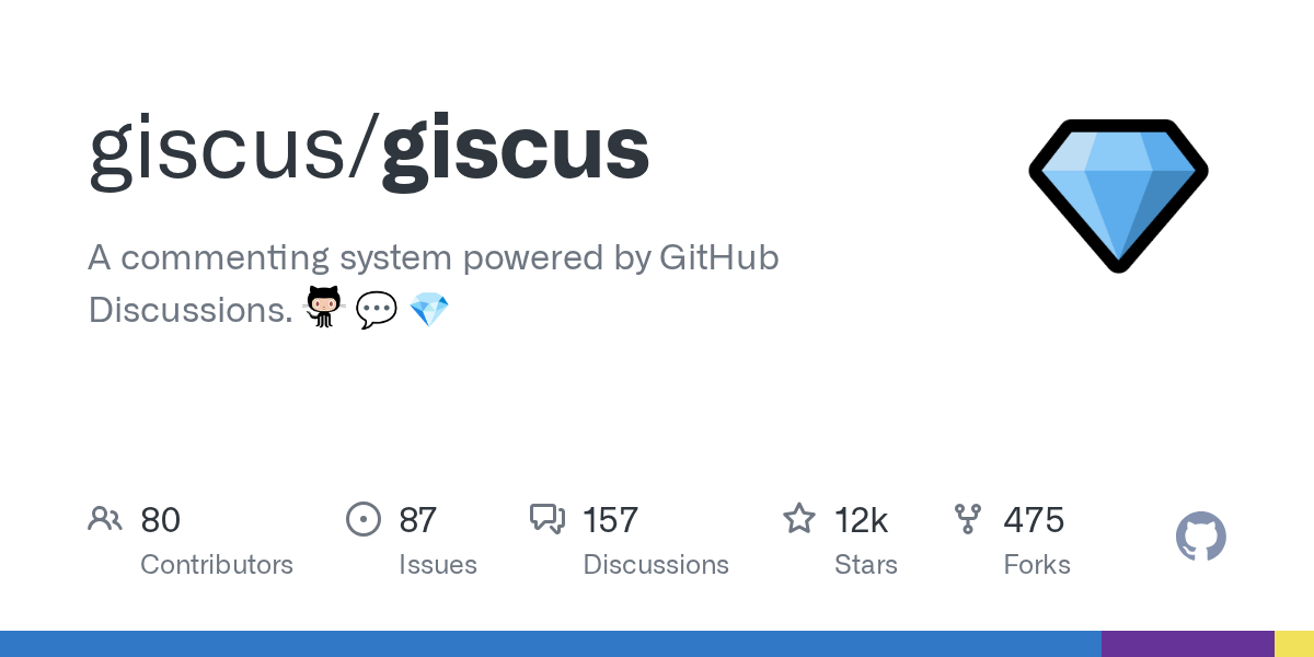 Giscus preview
