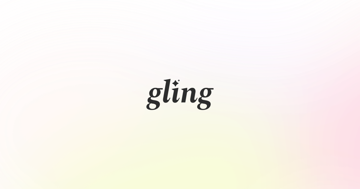 Gling preview
