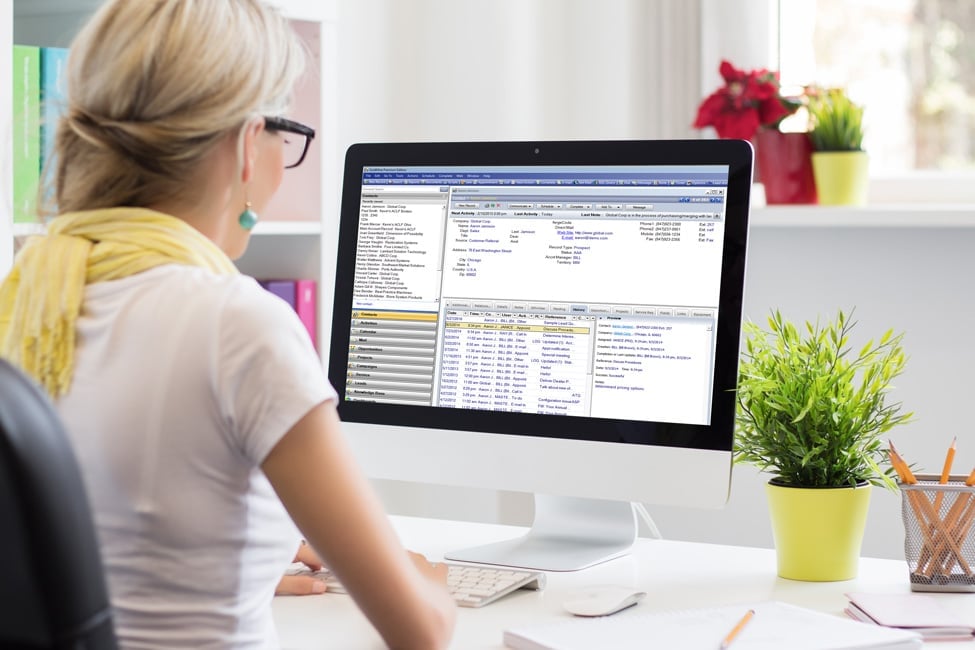 GoldMine CRM preview