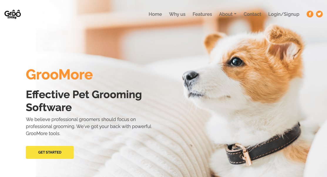 GroomPro POS preview