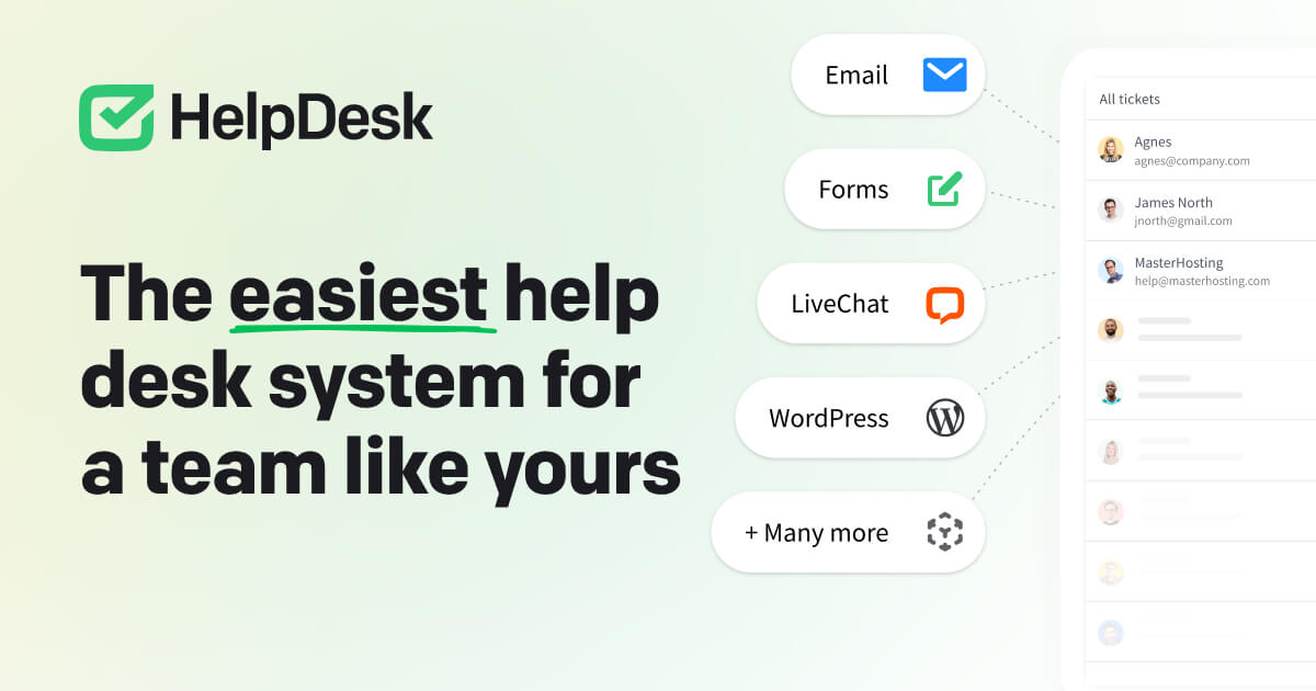 HelpDesk preview