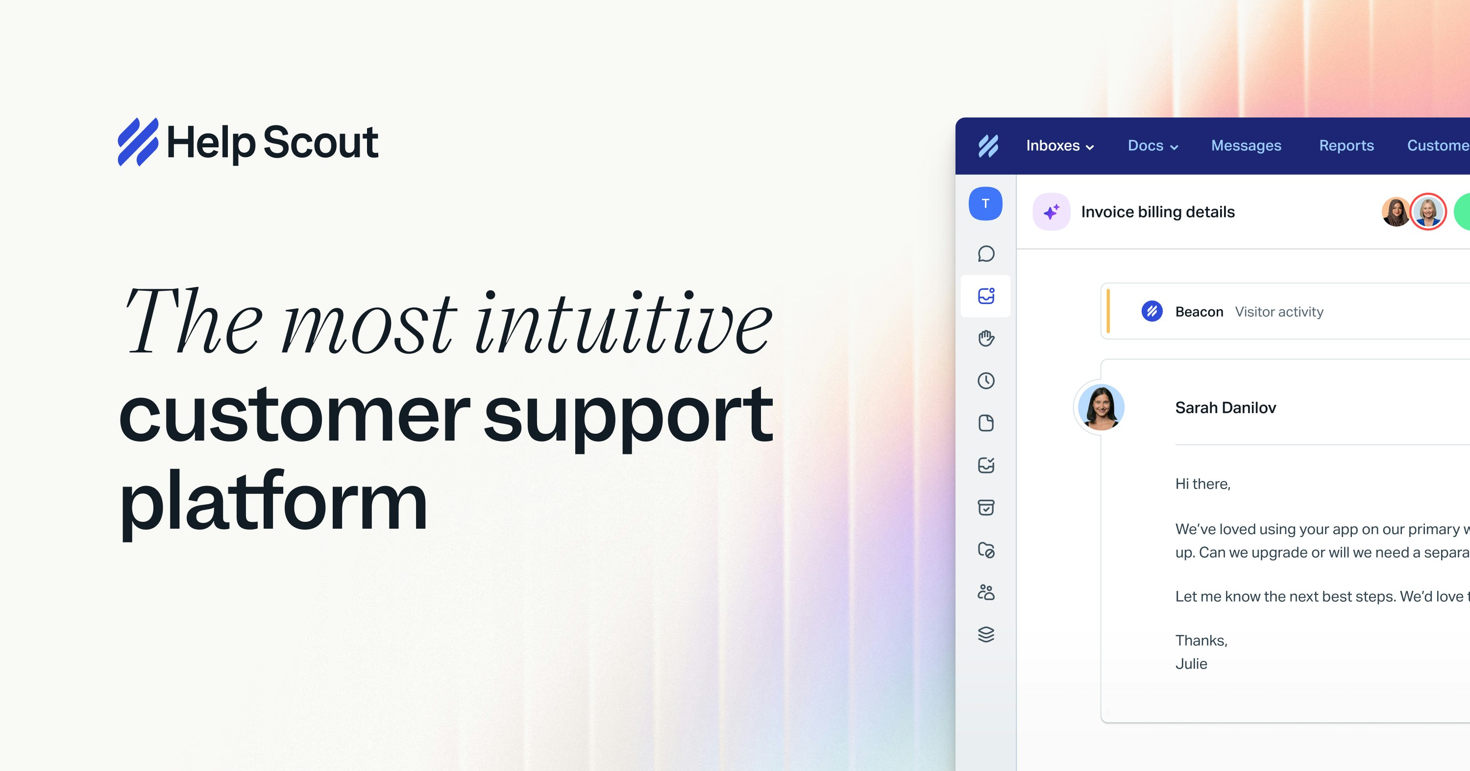 HelpScout preview