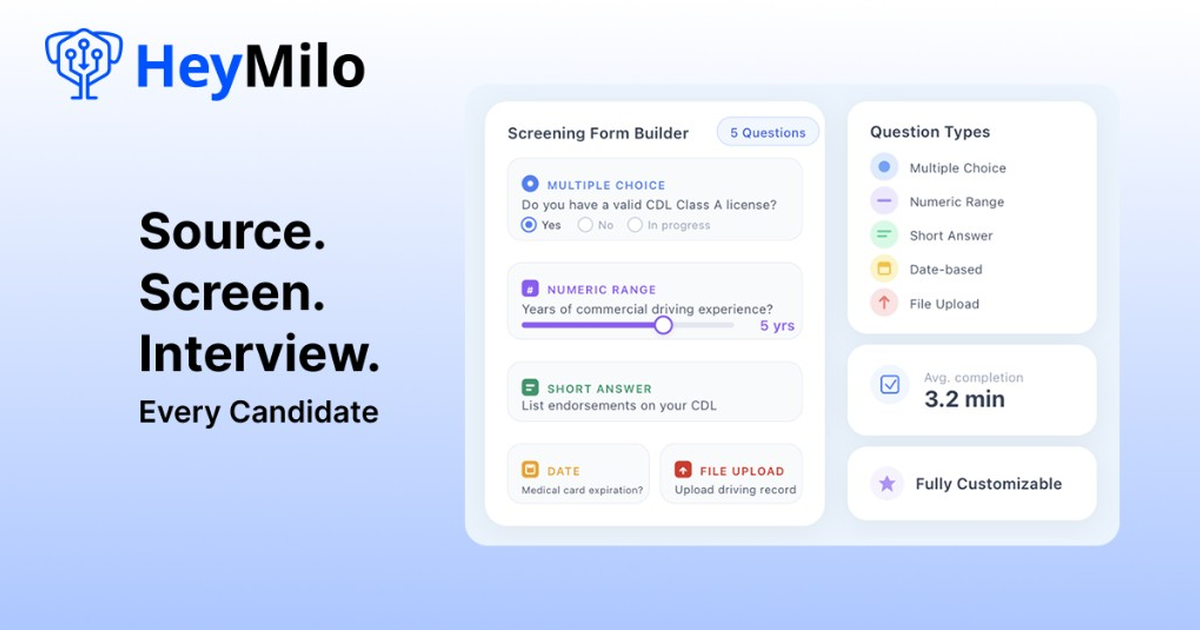 HeyMilo AI preview