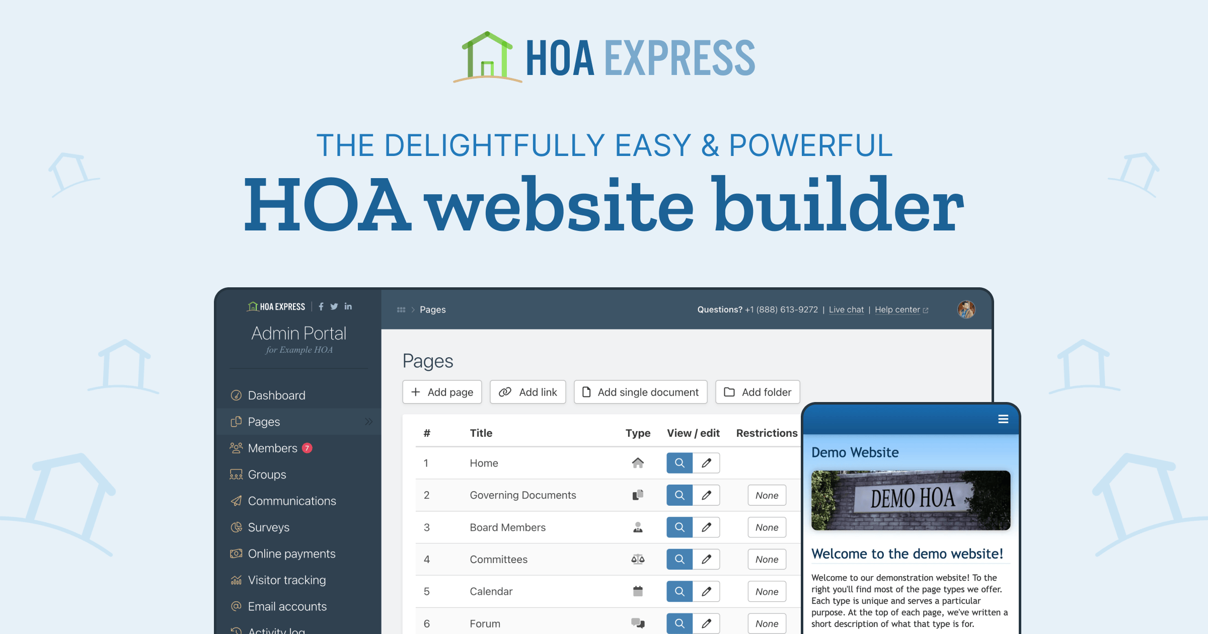 HOA Express preview