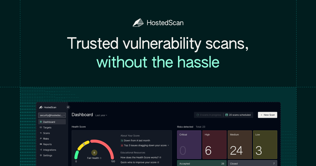 HostedScan preview