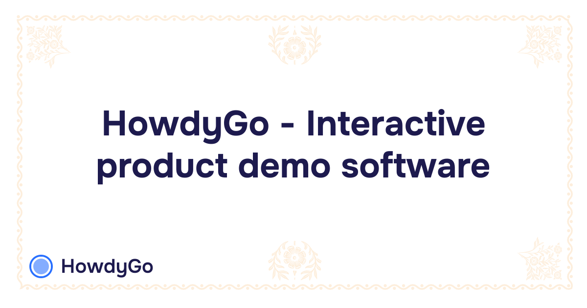 HowdyGo preview