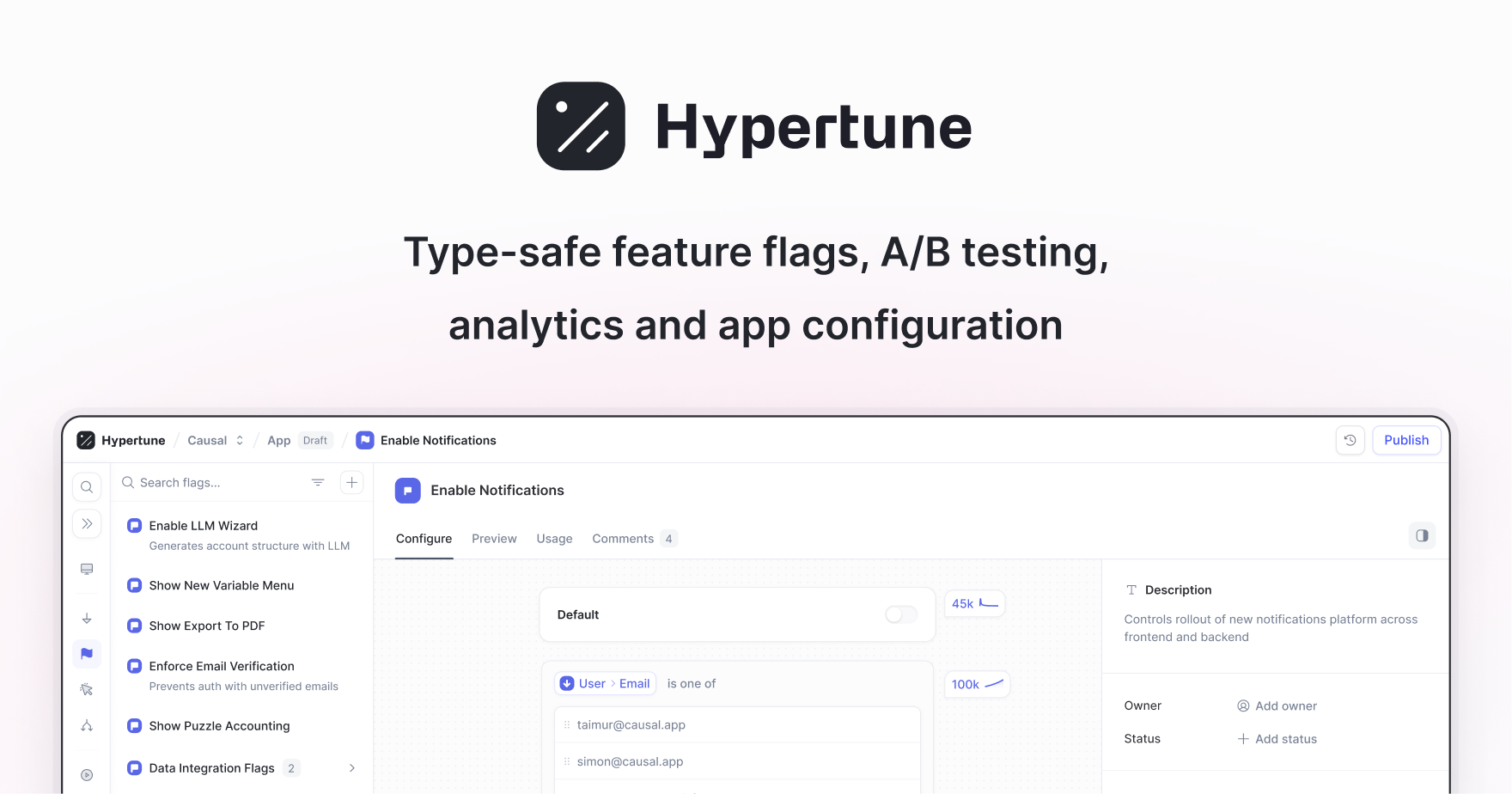 Hypertune preview