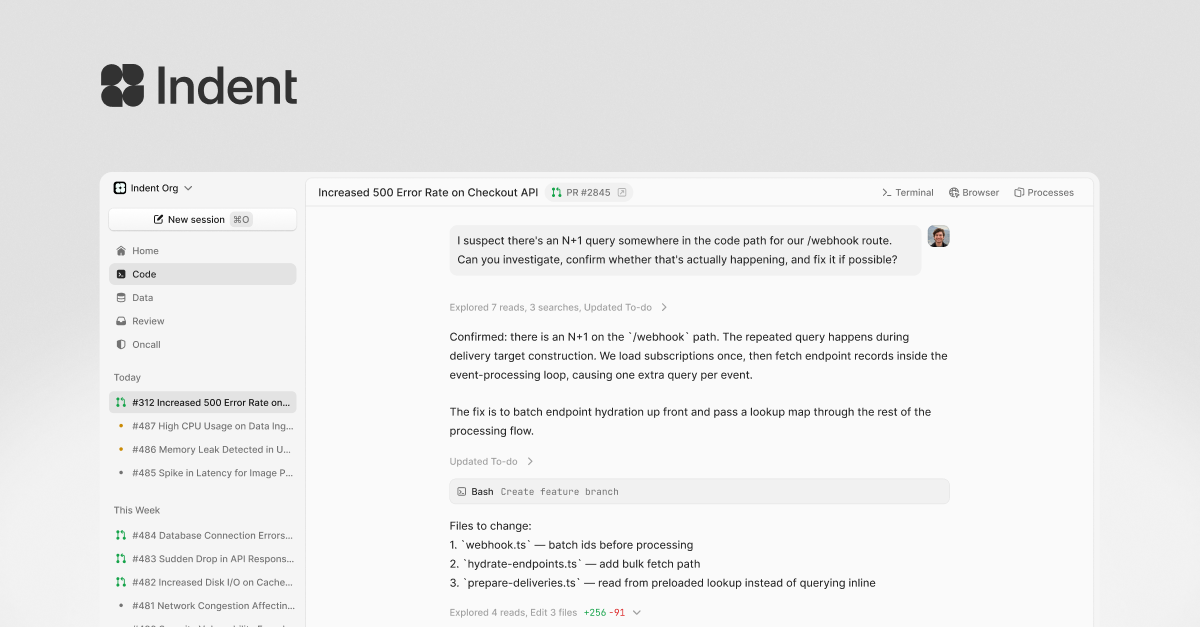 Indent preview