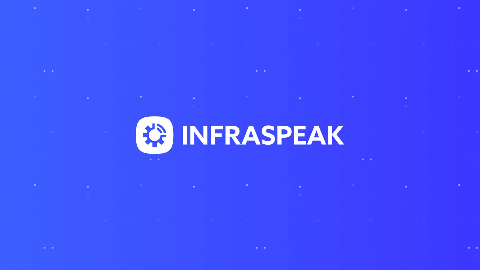 Infraspeak preview