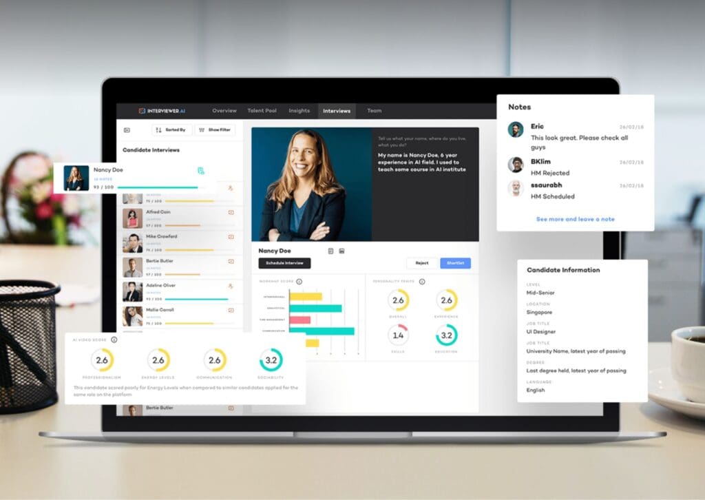 Interviewer AI preview