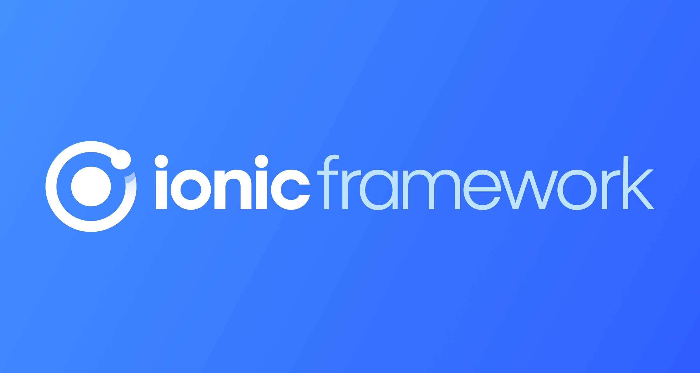 Ionic preview