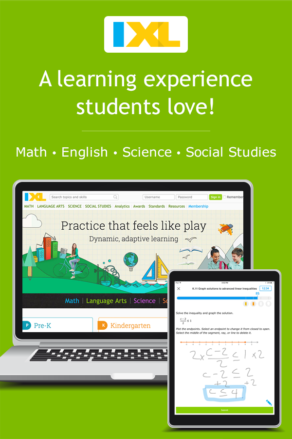 IXL Learning preview
