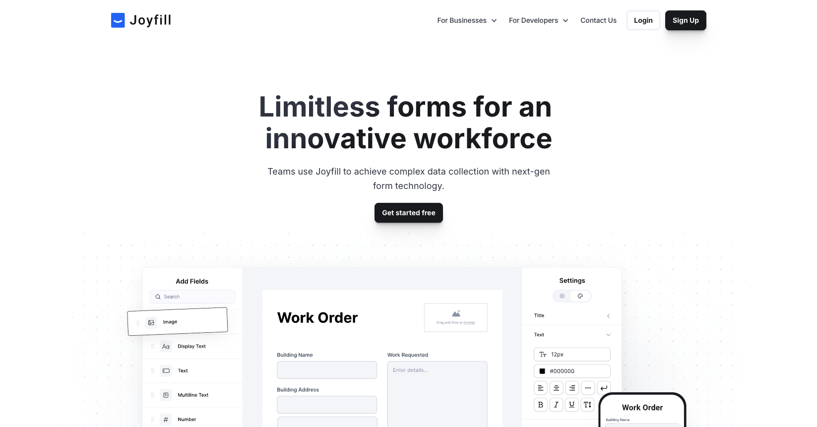 Joyfill preview