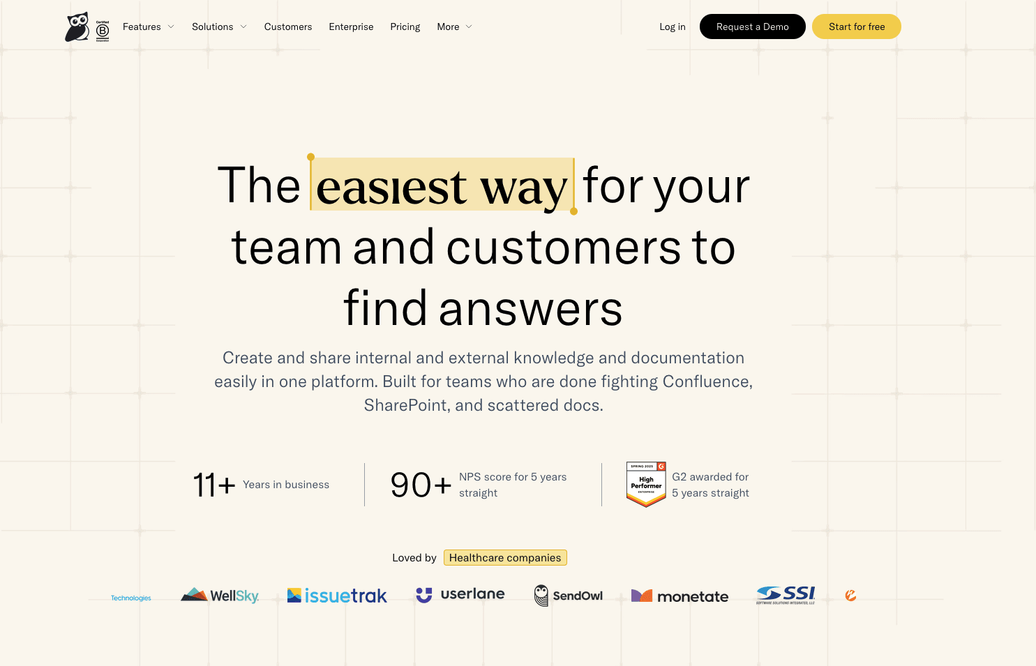 KnowledgeOwl preview