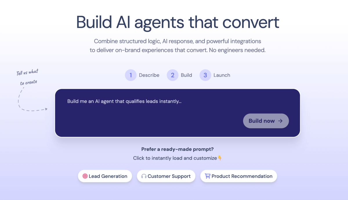 Landbot preview