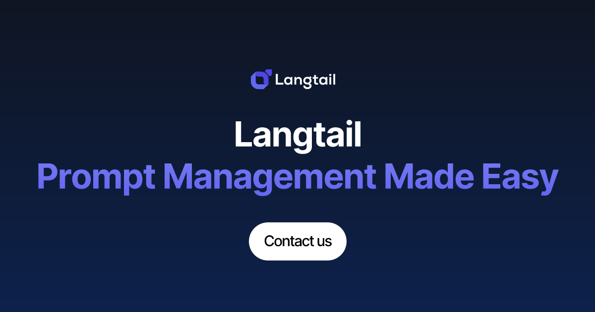 LangTail preview