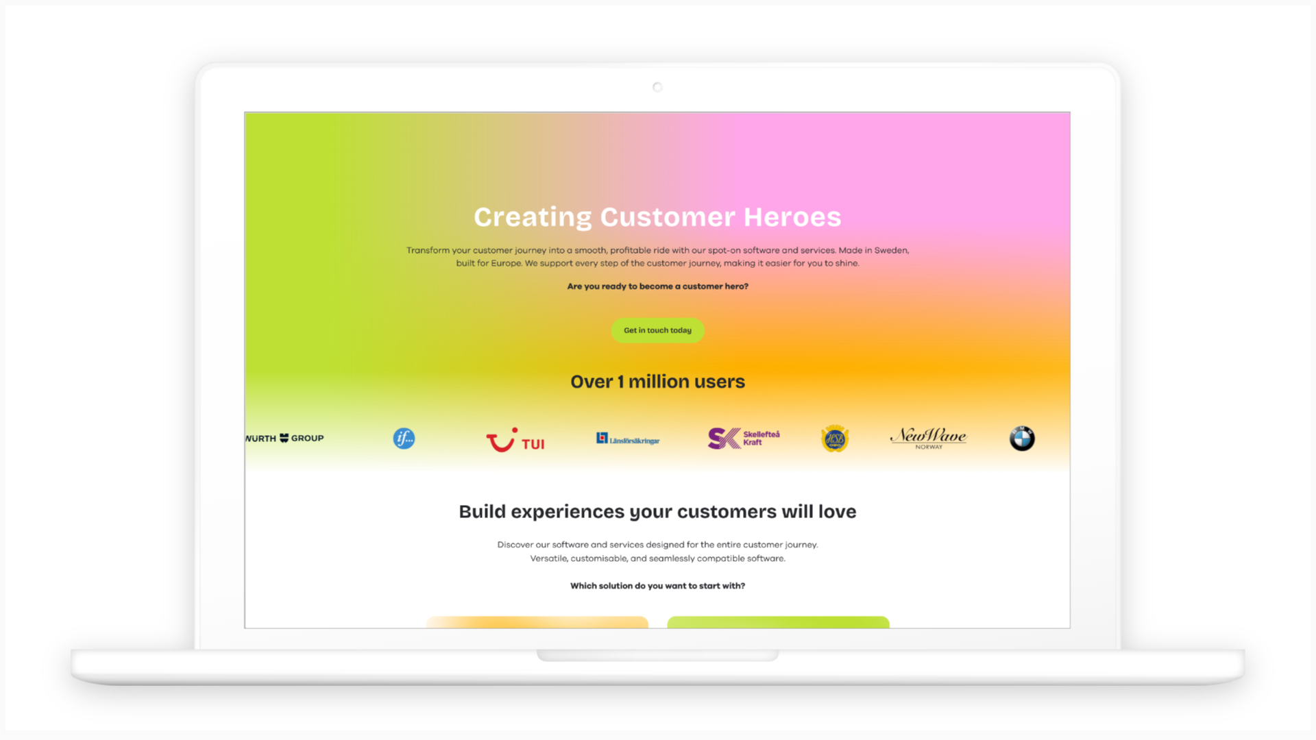 Lime CRM preview