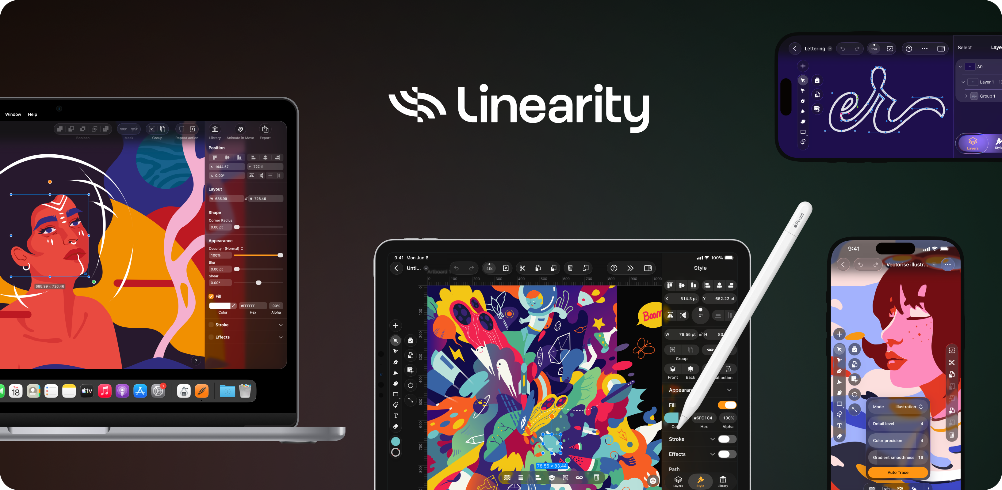 Linearity preview