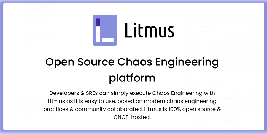 LitmusChaos preview