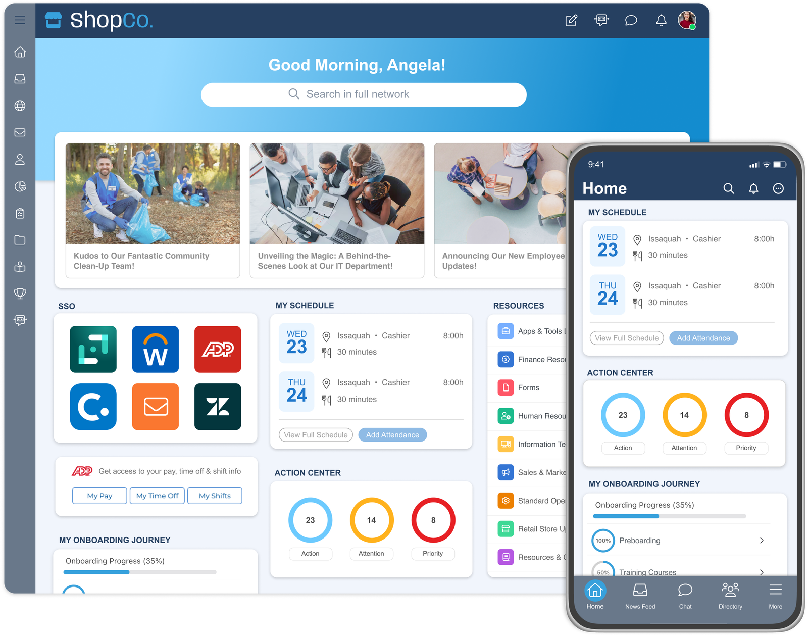 MangoApps preview