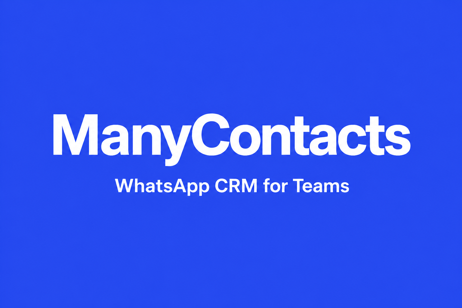 ManyContacts preview