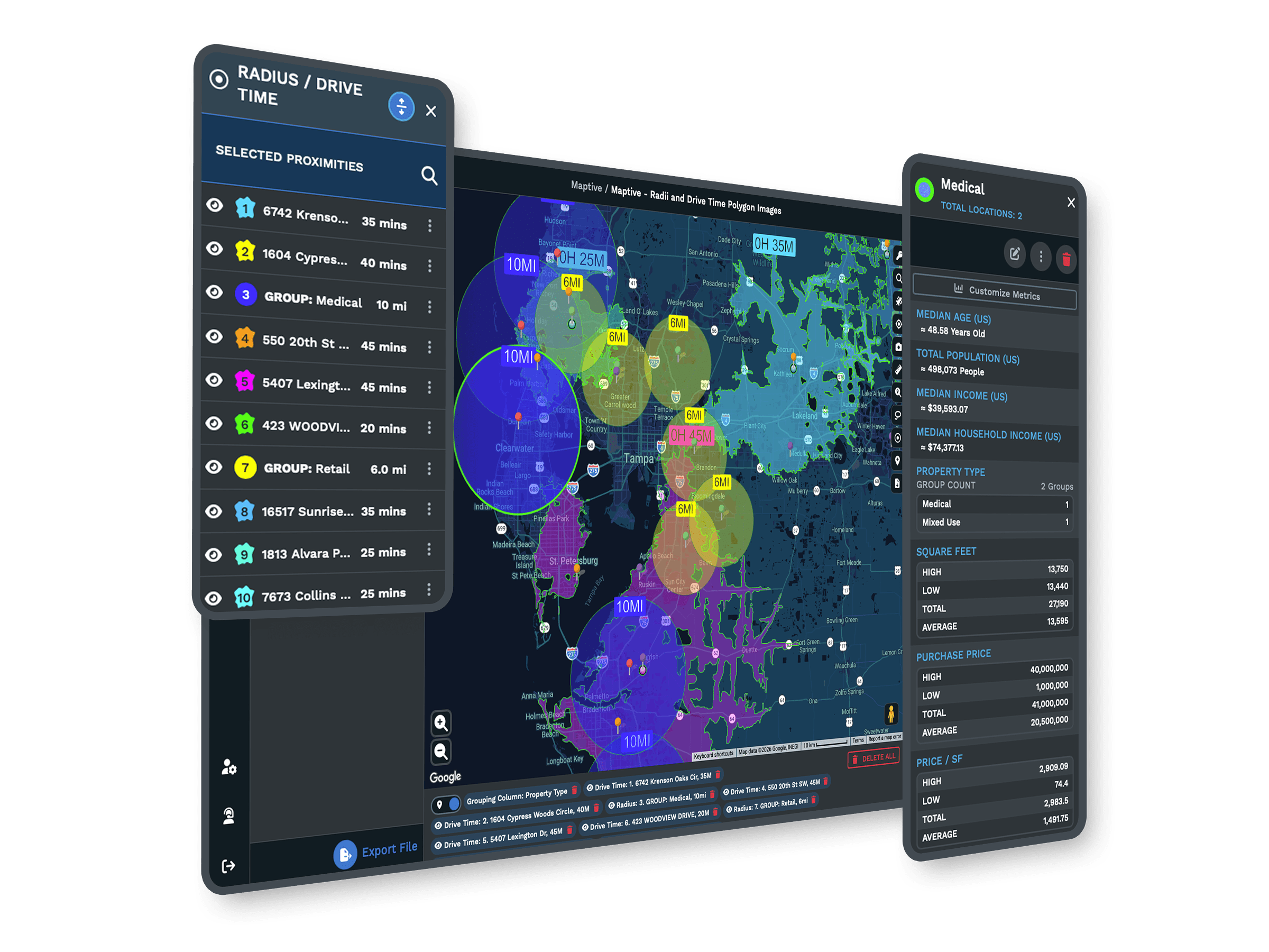 Maptive preview