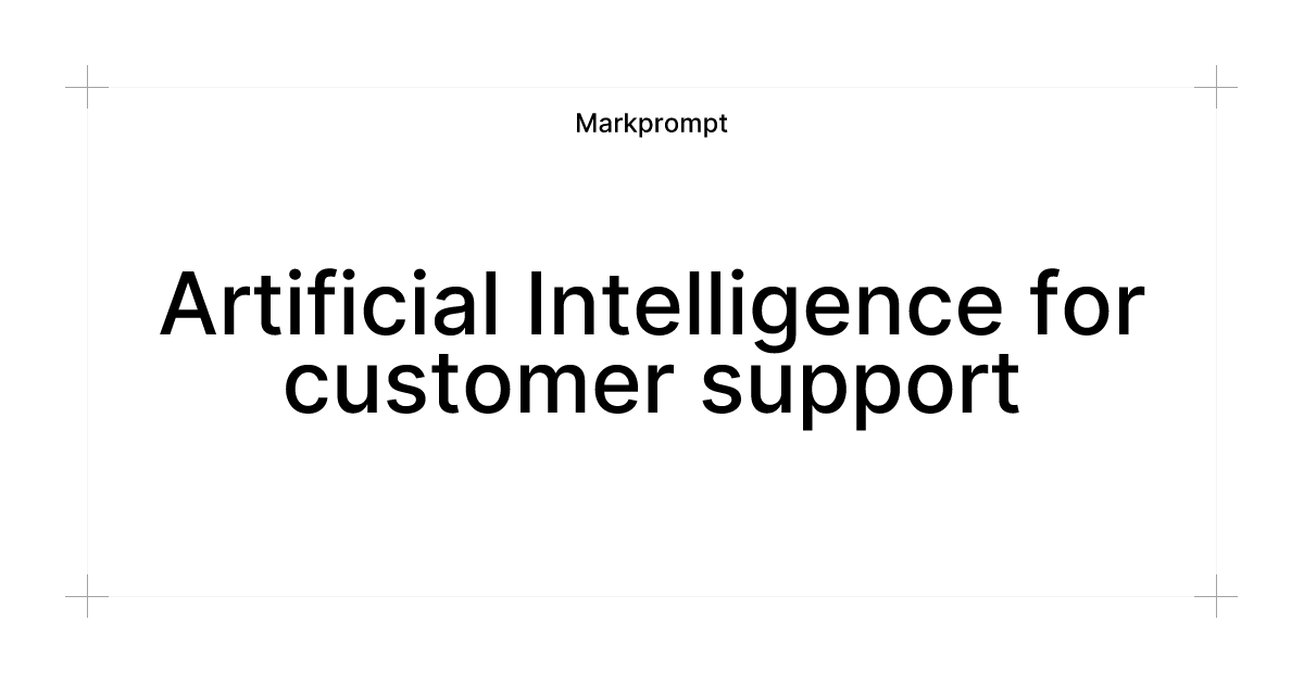 Markprompt preview