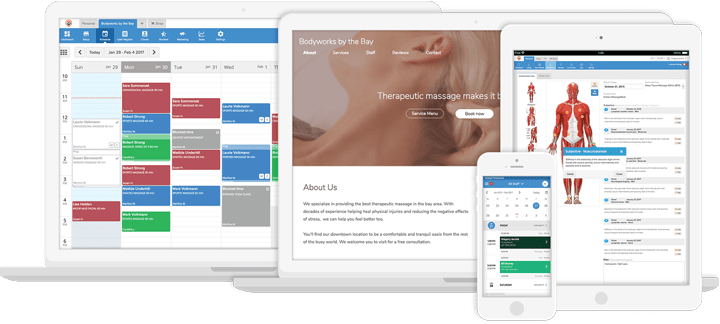 Massagebook preview
