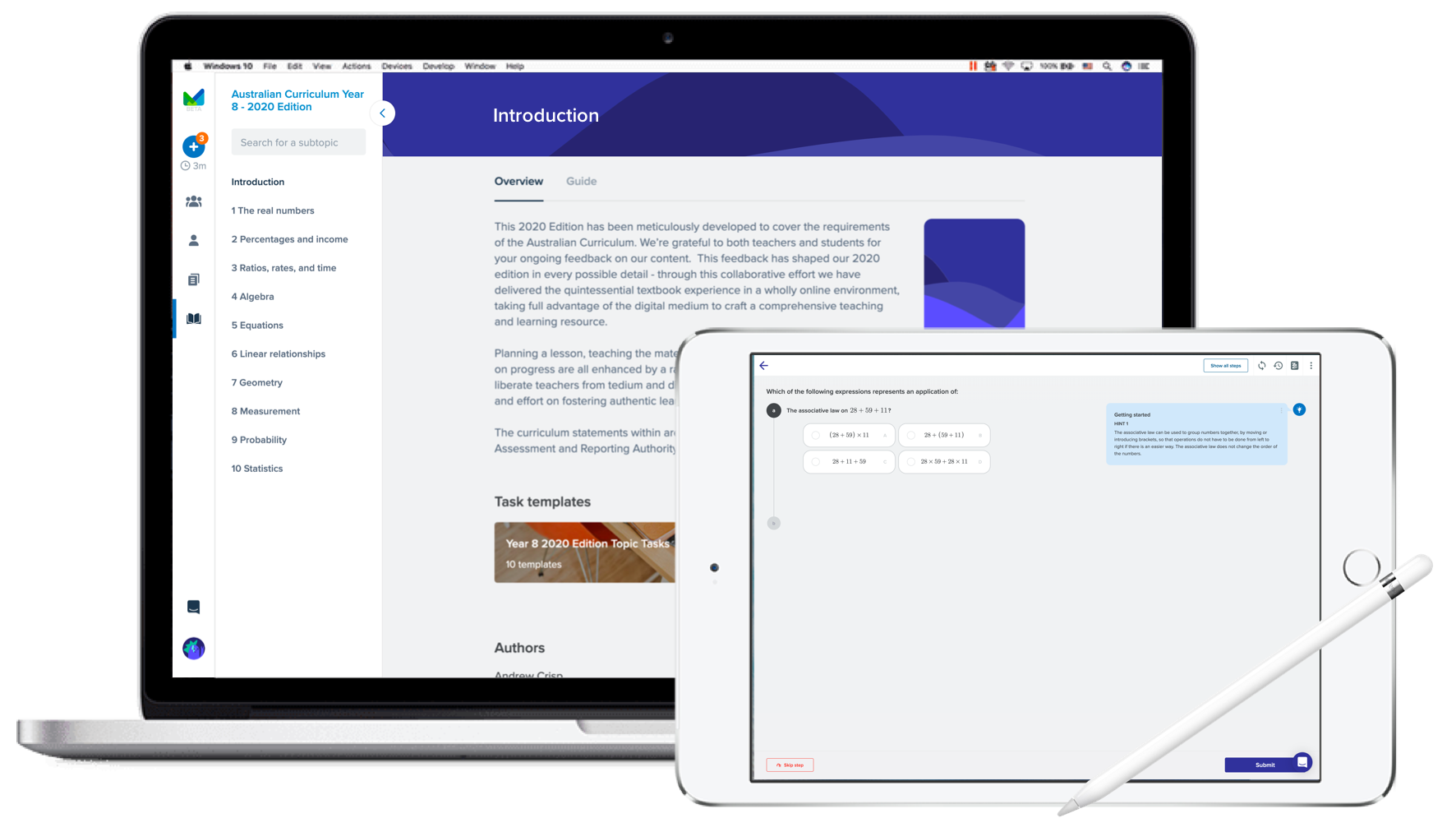 Mathspace Math preview