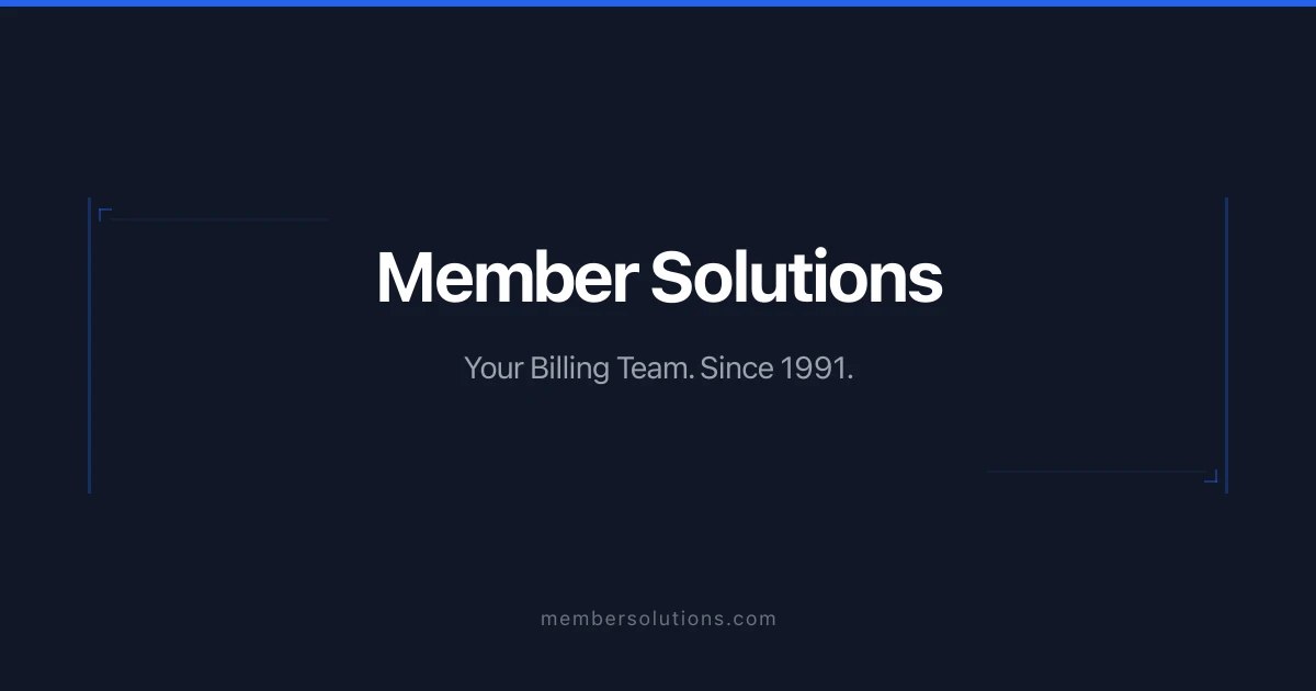 Member Solutions preview
