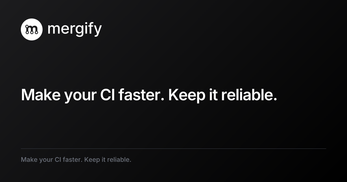 Mergify preview
