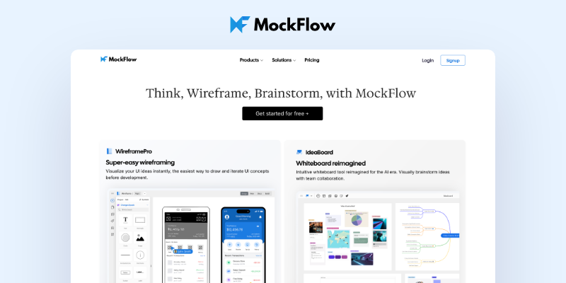 Mockflow preview